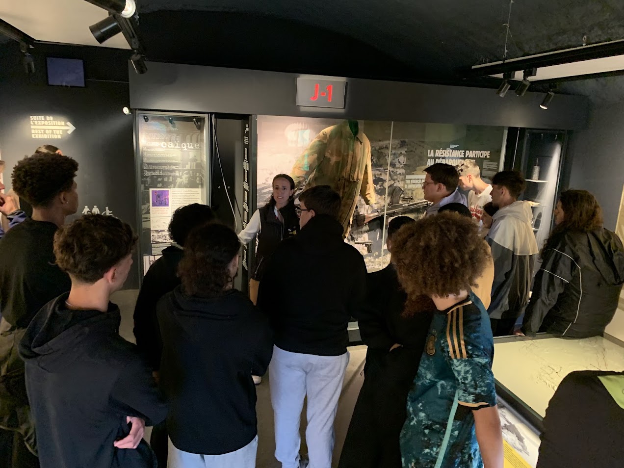 Une visite du Mémorial du débarquement de Provence sur le thème de la résistance animée par une historienne